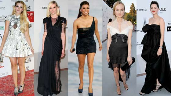 Mischa Barton, Kirsten Dunst, Eva Longoria Parker, Diane Kruger, Marion Cotillard Mischa Barton, Kirsten Dunst, Eva Longoria Parker, Diane Kruger, Marion Cotillard